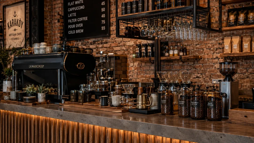 Karaköy Tarihi Doku — Panoramik Teraslı Lüks Ticari Ofis & Galeri