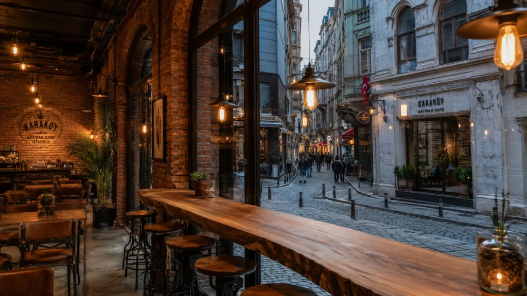 Karaköy Tarihi Doku — Panoramik Teraslı Lüks Ticari Ofis & Galeri